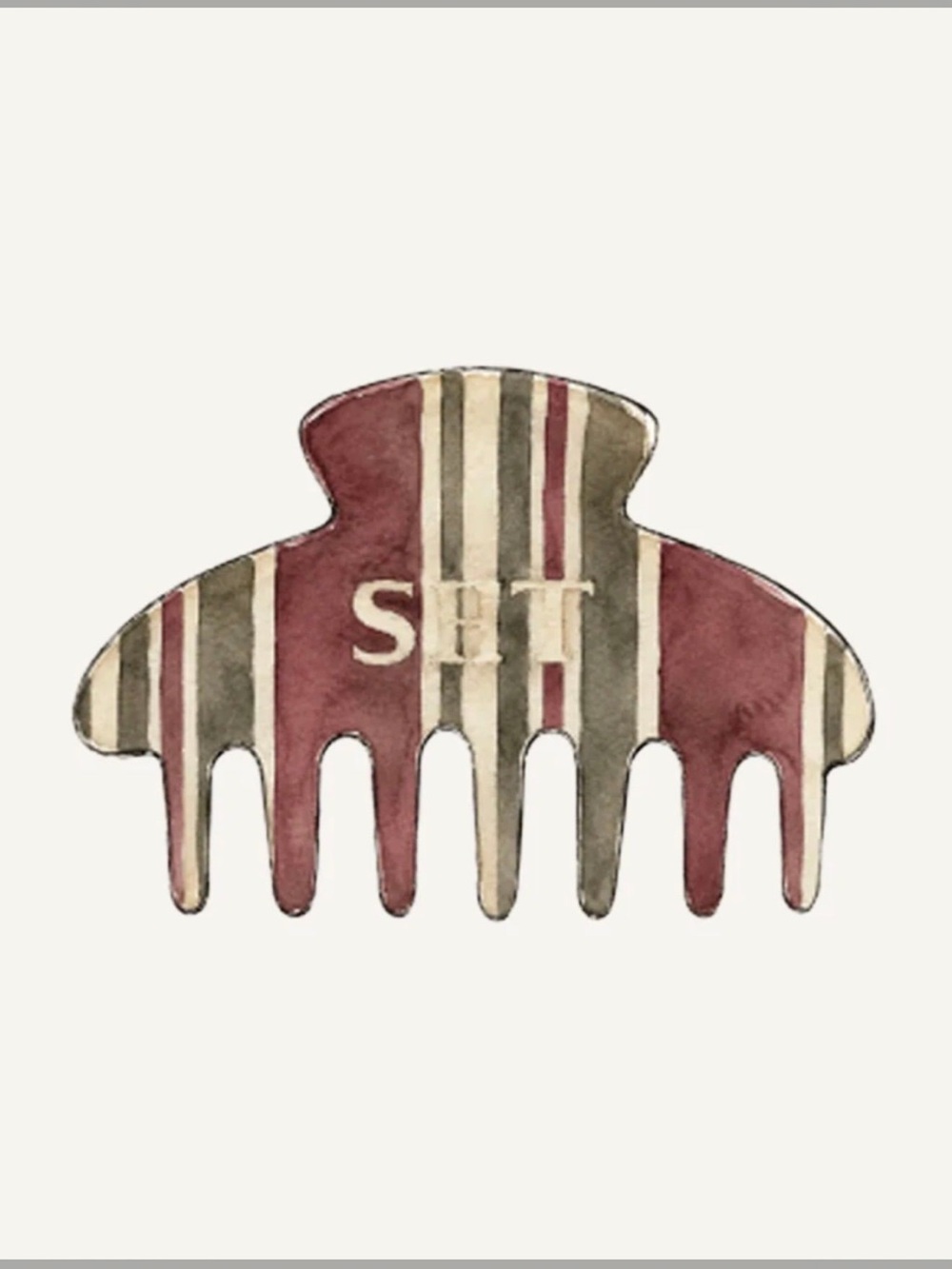 SET ACTIVE Claw Clip SWEET TEA